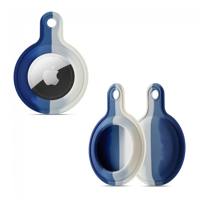 Margoun AirTag Silicone Key Ring for Apple AirTag - Multi08