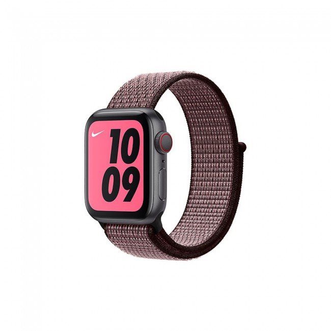 Apple Watch Band 42-44-45mm Nylon Sport Loop Strap Henlein Series by Margoun - Rose Brown