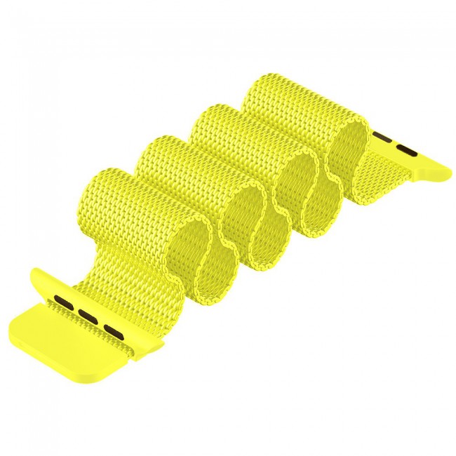 Apple Watch Band 38-40-41mm Milanese Loop Strap Henlein Series by Margoun - Yellow