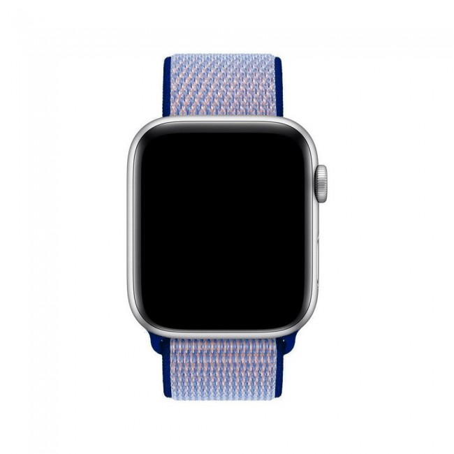 Apple Watch Band  38-40-41mm Nylon Sport Loop Strap Henlein Series by Margoun - Purple Blue