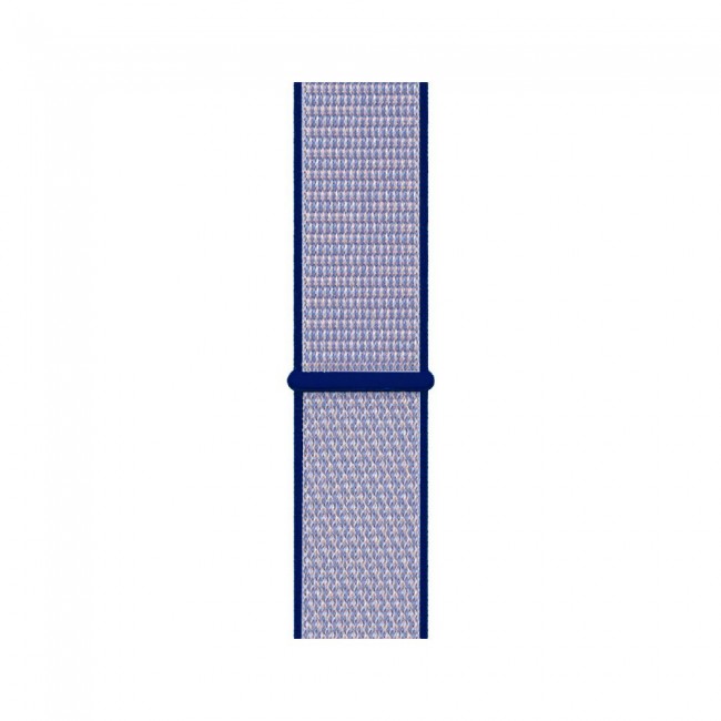 Apple Watch Band  38-40-41mm Nylon Sport Loop Strap Henlein Series by Margoun - Purple Blue