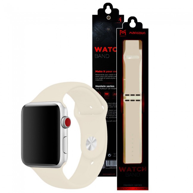 Apple Watch Band 38 40 41mm Strap Soft Silicone Sport Band