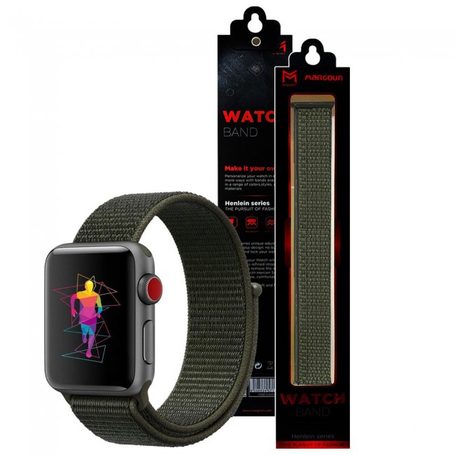 Apple Watch 38 40mm Nylon Sport Loop Band Henlein Series by