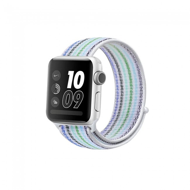 Apple Watch Band 38-40-41mm Nylon Sport Loop Strap Henlein Series by Margoun - Multicolor