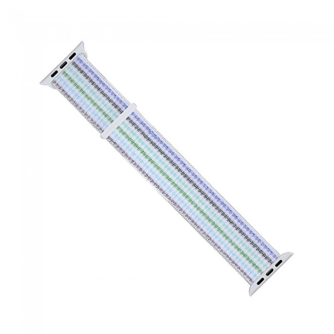 Apple Watch Band 38-40-41mm Nylon Sport Loop Strap Henlein Series by Margoun - Multicolor
