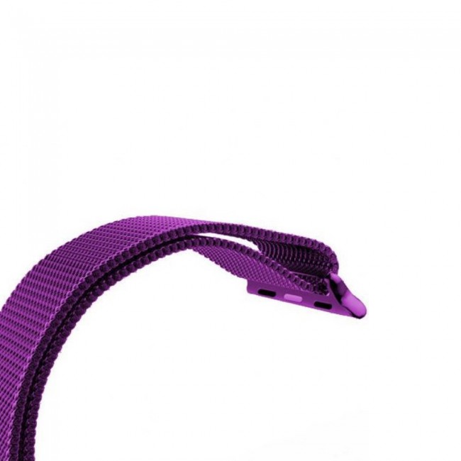 Apple Watch Band 38-40-41mm Milanese Loop Strap Henlein Series by Margoun - Purple
