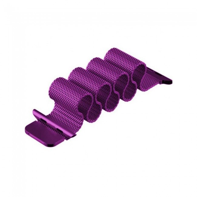 Apple Watch Band 38-40-41mm Milanese Loop Strap Henlein Series by Margoun - Purple
