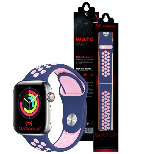 Nike Sport Band 42 44 45mm for Apple Watch Blue Pink GSMprice