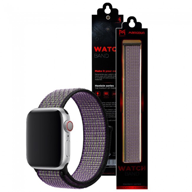 Apple Watch 42 44mm Nylon Sport Loop Band Henlein Series by