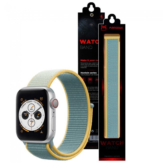Apple Watch 42 44 45mm Nylon Sport Loop Band Henlein Series by