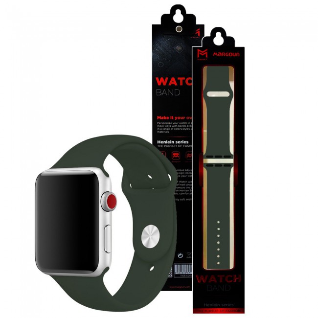 Apple watch dark discount olive