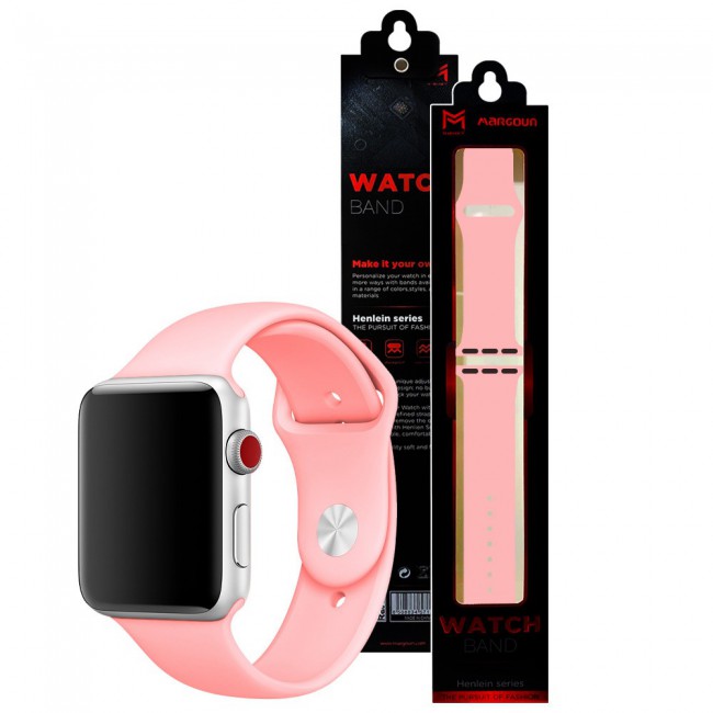 Apple watch series new arrivals 4 pink sport band
