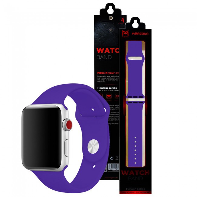 Purple apple watch store band series 5
