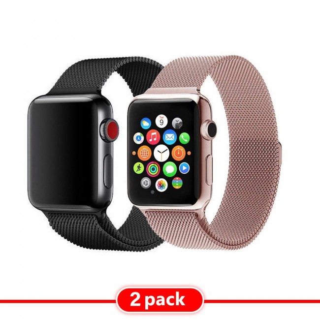 Apple watch black deals rose gold