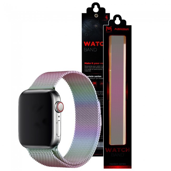 Rainbow milanese apple outlet watch band