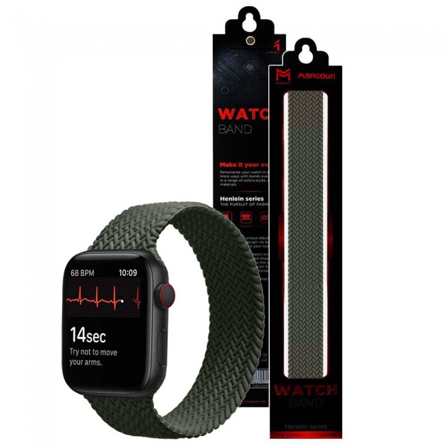 Apple Watch Band M Size 42 44 45mm Yarn Braided Solo Loop Strap