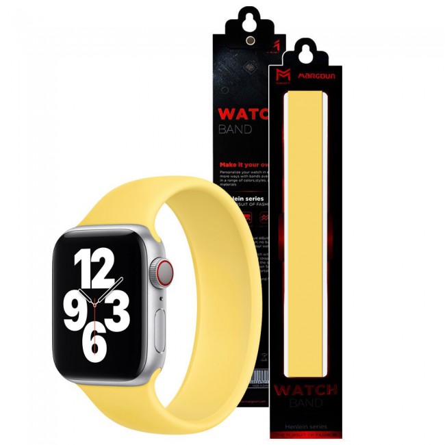 Apple watch hotsell se yellow band