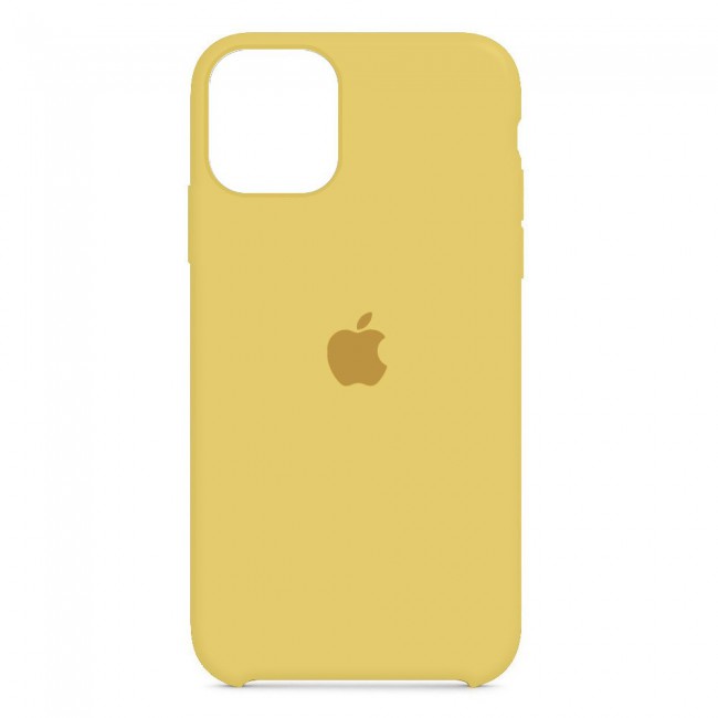 Margoun Silicone Case Cover for Apple iphone 11 Pro Max - Yellow