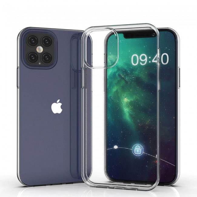 Apple iPhone  12 and 12 Pro Clear TPU Case Cover Super Shieldz by Margoun