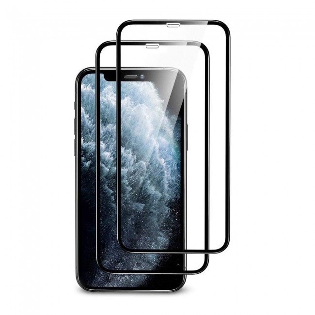 Apple iPhone 12 Pro Tempered 3D Glass Screen Protector Super Shieldz by Margoun - 2-Pack