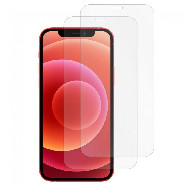 Apple iPhone 12 Pro Tempered Screen Protector Super Shieldz by Margoun - 2-Pack Clear