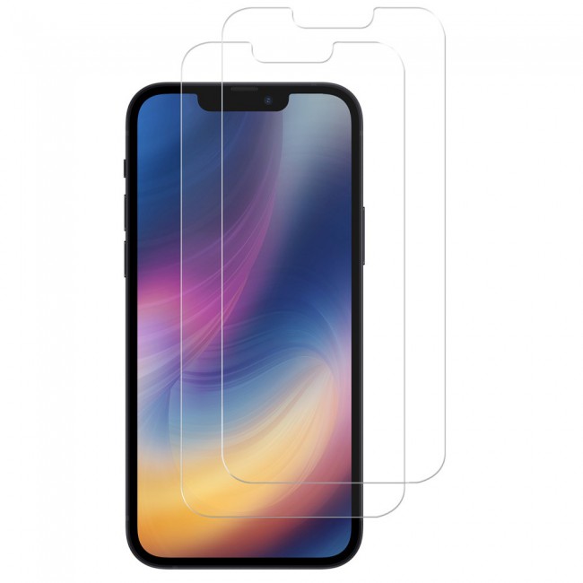 Apple iPhone 13 Pro Max Tempered Screen Protector Max Shieldz by Margoun 2-Pack - Clear