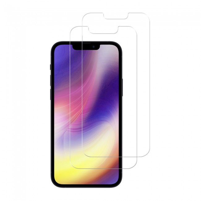 Apple iPhone 13 Tempered Screen Protector Max Shieldz by Margoun 2-Pack - Clear