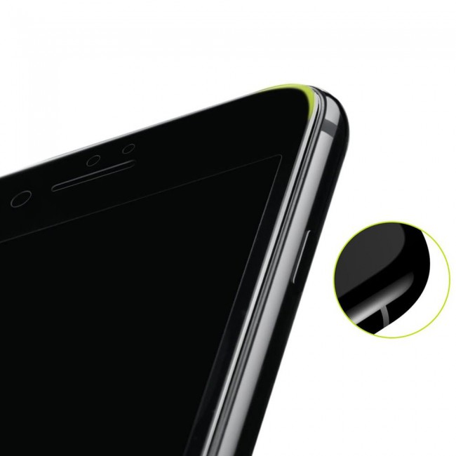 2Pack iPhone 6 and 6S 3D Privacy Screen Protector Super Shieldz by Margoun - Black Edge