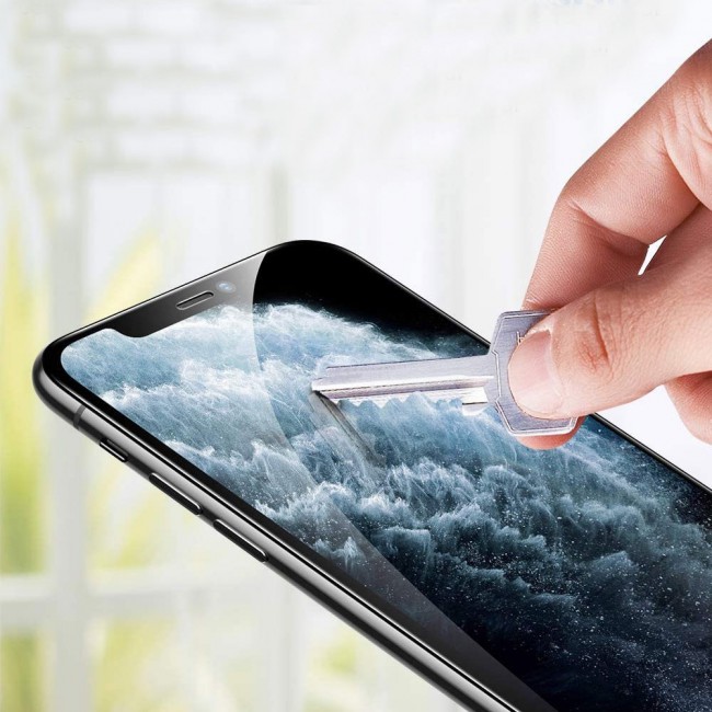 Apple iphone 12 Tempered 3D Glass screen Protector Super Shieldz by Margoun - 2-Pack