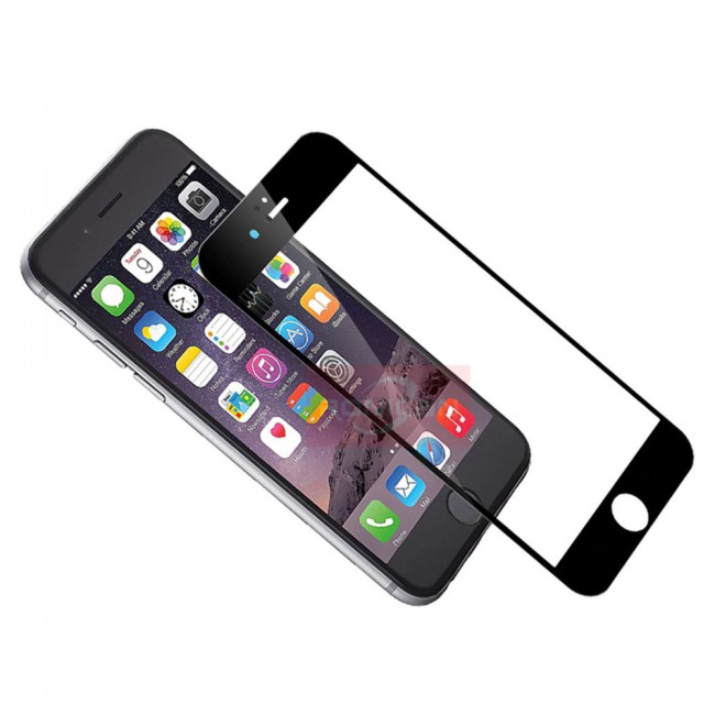 Apple iPhone SE 2020 Tempered 3D Screen Protector Grand Shieldz Margoun - Black Frame