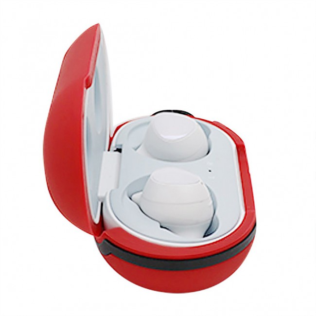 Silicone Protective Carrying Case for Samsung Galaxy Buds – Red