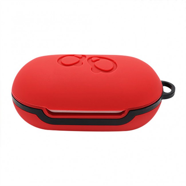 Silicone Protective Carrying Case for Samsung Galaxy Buds – Red