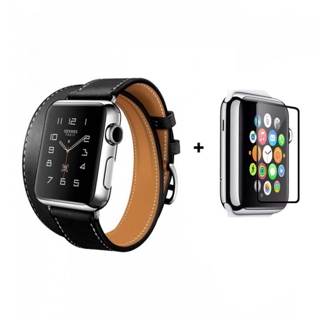 Apple Watch Band 38mm 40mm Double Wrap Replacement Strap with