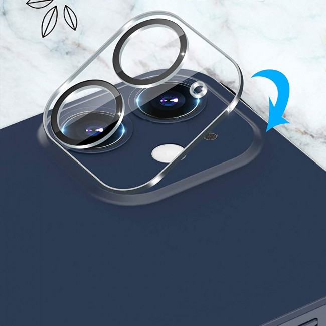 Camera Lens Protector for iPhone 12 by Margoun - 2Pack