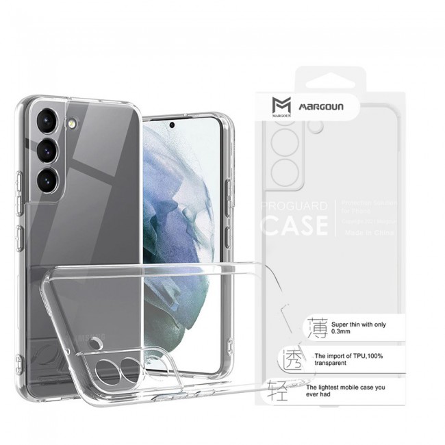 Clear Case Cover TPU for Samsung Galaxy S22 Proguard Case by Margoun