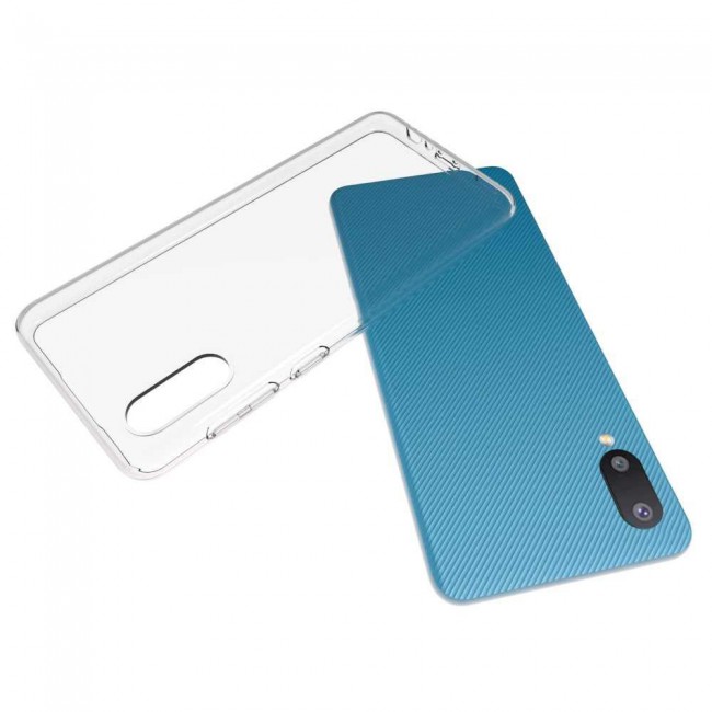 Clear Case Cover TPU for Samsung Galaxy A02 Proguard Case by Margoun