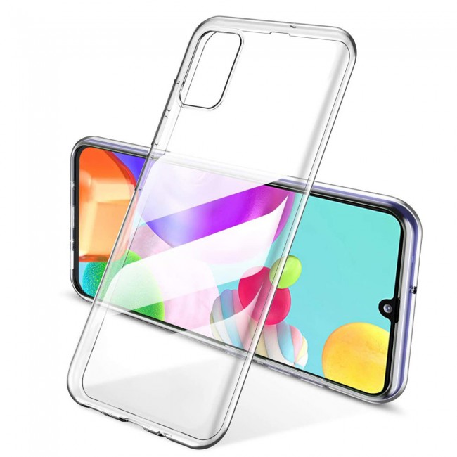 Samsung Galaxy A41 Clear Case Cover - Margoun
