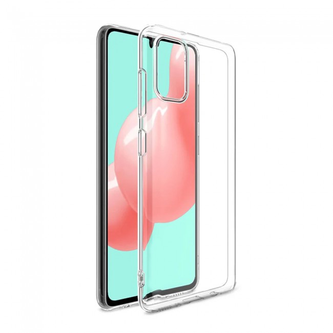 Samsung Galaxy A41 Clear Case Cover - Margoun