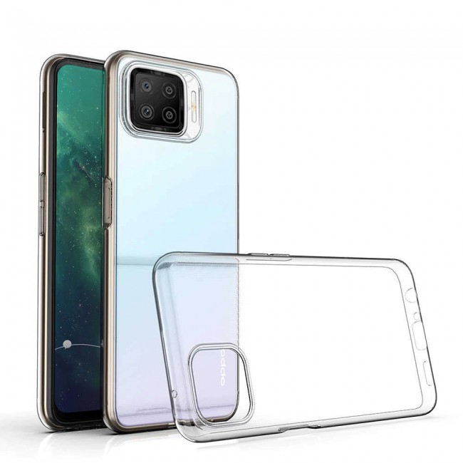Oppo A73 Clear TPU Cover Proguard Case by Margoun