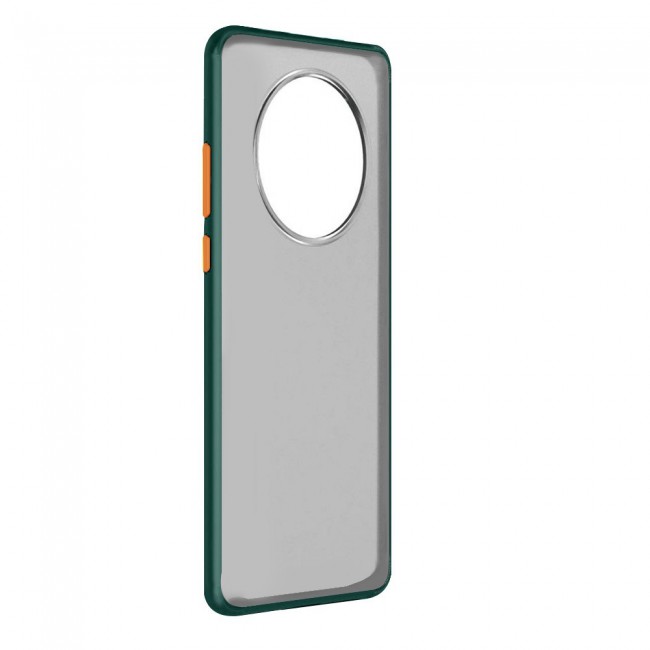 Margoun Matte Case Cover for Huawei Mate 40 Pro with Silicone Edge Green