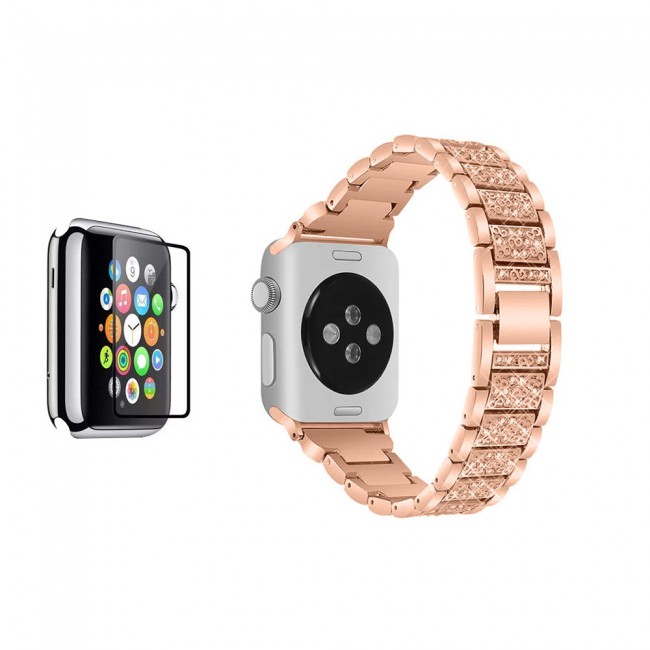 Rose gold apple discount watch screen protector
