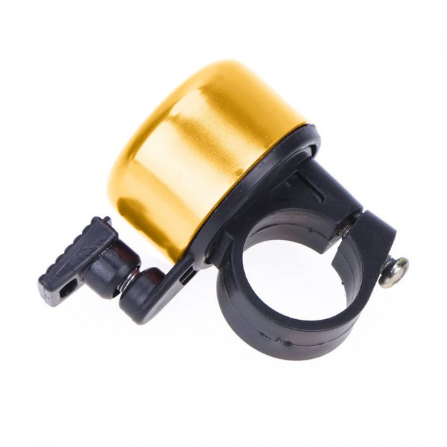 Margoun Cycle Bell Metal Handlebar Horn for Bicycle - Gold