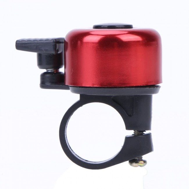 Margoun Cycle Bell Metal Handlebar Horn for Bicycle - Red