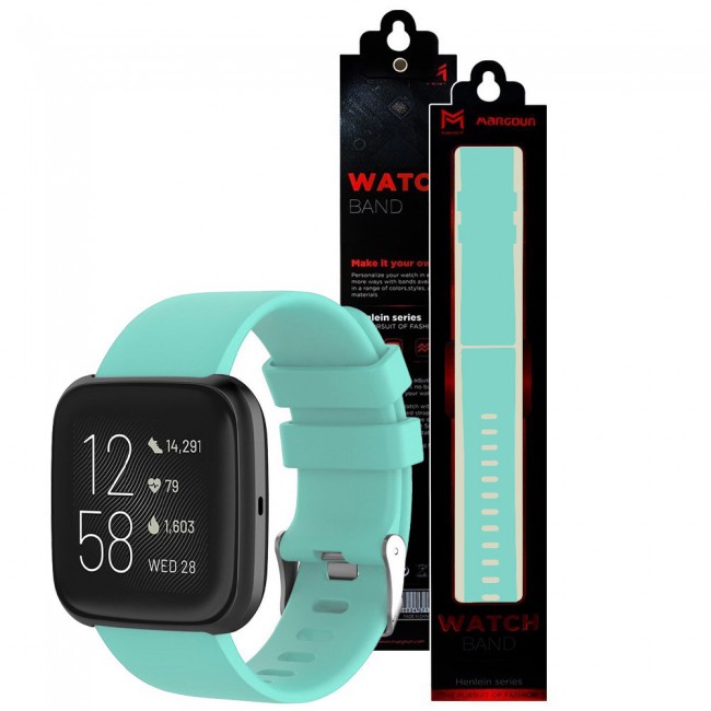 Fitbit versa light blue outlet
