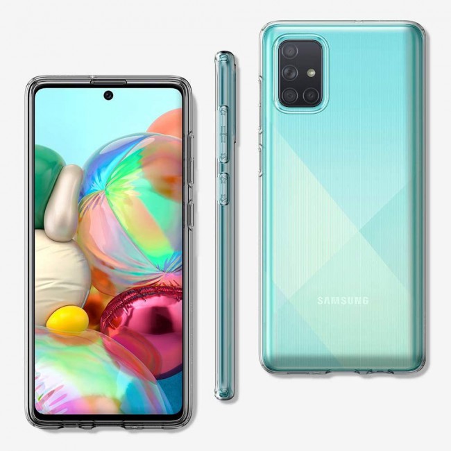 Samsung Galaxy A71 Clear TPU Cover Proguard Case by Margoun