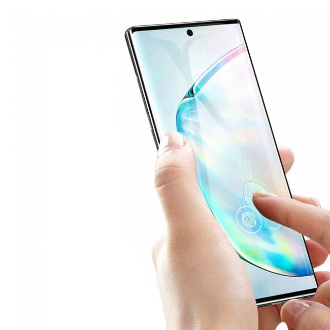 Samsung Galaxy S21 Plus Glass 3D Tempered Screen Protector Grand Shieldz by Margoun - Black Edge