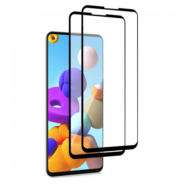 Samsung Galaxy S21s Screen Protector 3D Glass 2-Pack Super Shieldz by Margoun