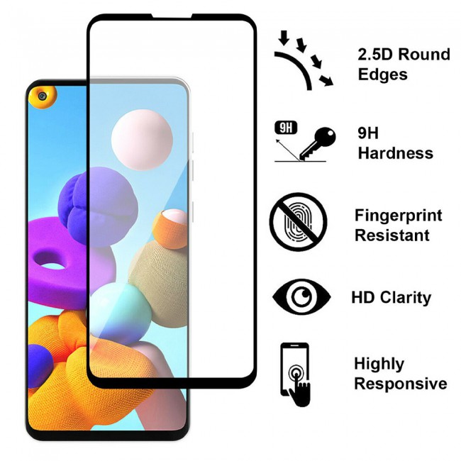 Samsung Galaxy S21s Screen Protector 3D Glass 2-Pack Super Shieldz by Margoun