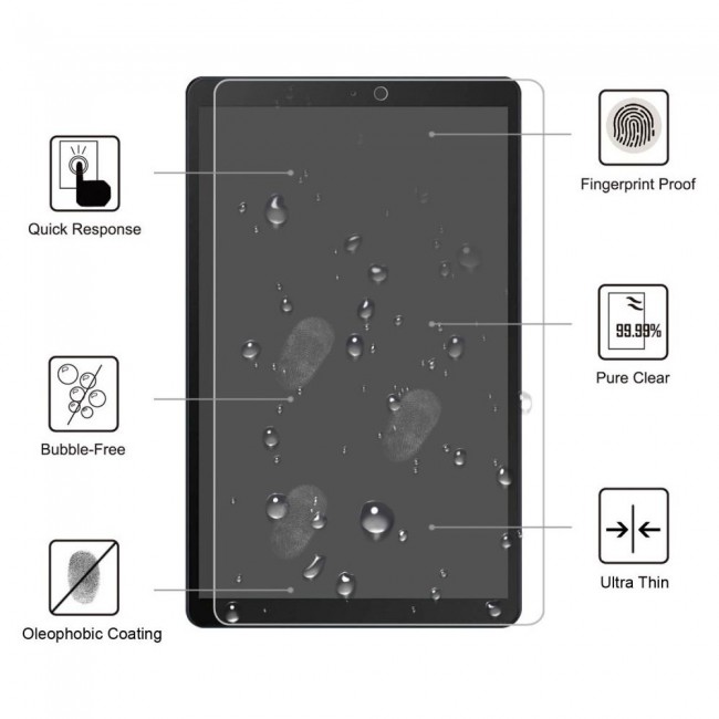 Galaxy Tab S6 Lite SM-P610 SM-P615 Tempered Screen Protector - Clear