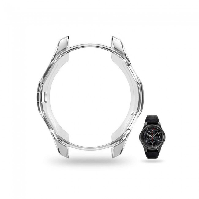 Samsung Gear S3 Frontier S3 Classic 2Pack Screen Protector and Clear TPU Cover by Margoun